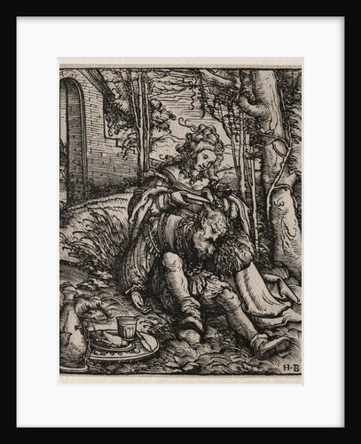 Samson and Delilah, 1519 by Hans Burgkmair
