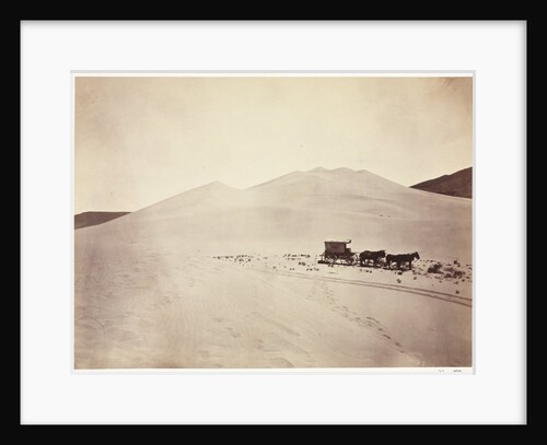 Sand Dunes, Carson Desert, Nevada, 1867 by Timothy H. O'Sullivan