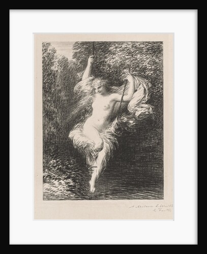 Sarah la Baigneuse, 1892 by Henri Fantin-Latour