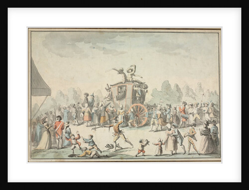 Scène de Carnaval by Philibert Louis Debucourt