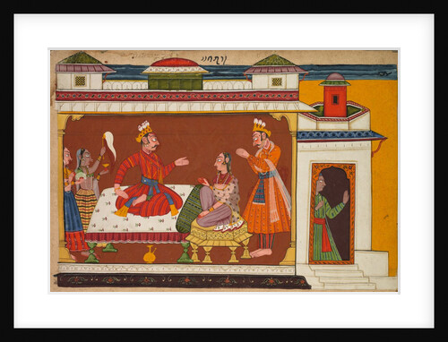 Scene from the 'Shangri' Ramayana, 1690-1710 by Unknown