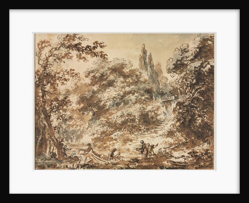 Scene in a Park, c. 1760 by Jean-Honoré Fragonard