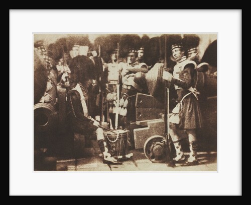 Scots Guards at Edinburgh Castle, 1846 by David Octavius Hill; Robert Adamson