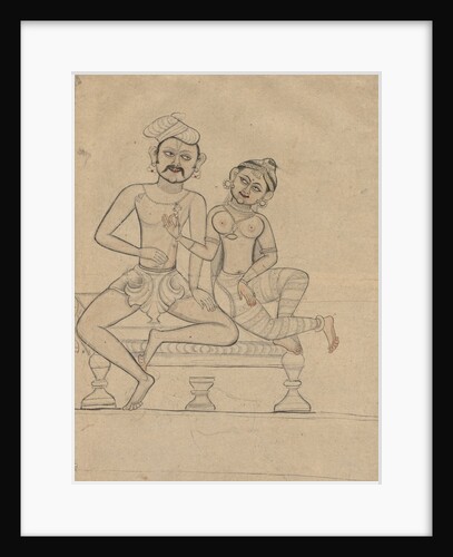 Seated Couple, c. 1800 by Unknown