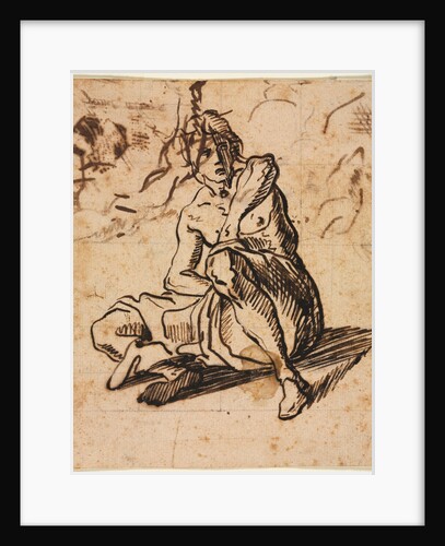 Seated Figure, 1600s by Unknown