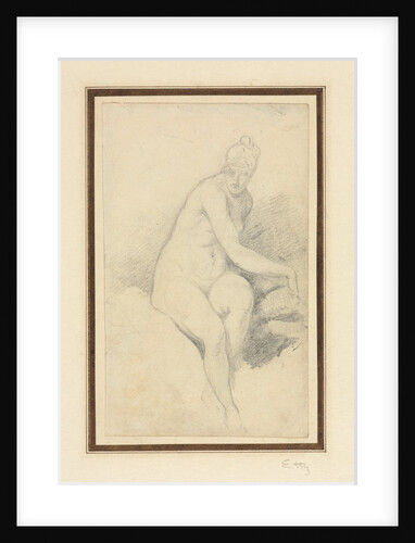 Seated Nude by William Etty