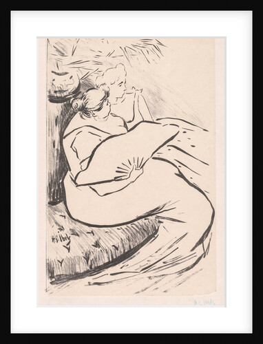 Seated Woman, ca. 1895-1900 by Henri Gabriel Ibels