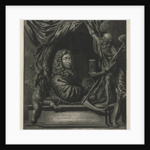 Self-Portrait, 1685 by Michiel van Musscher