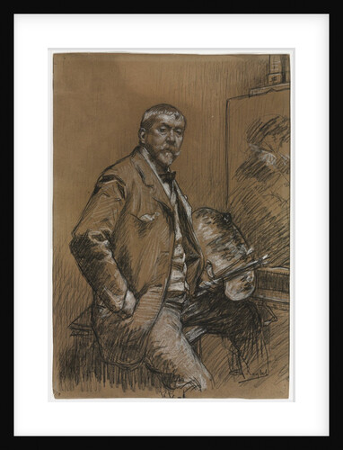 Self-Portrait, 1800s-1900s by Ferdinand Roybet