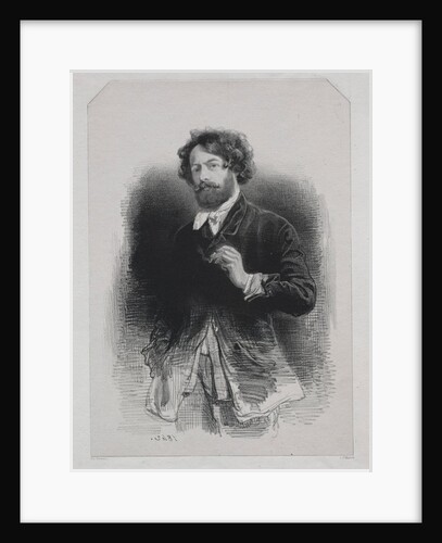 Self-Portrait, 1842 by Paul Gavarni