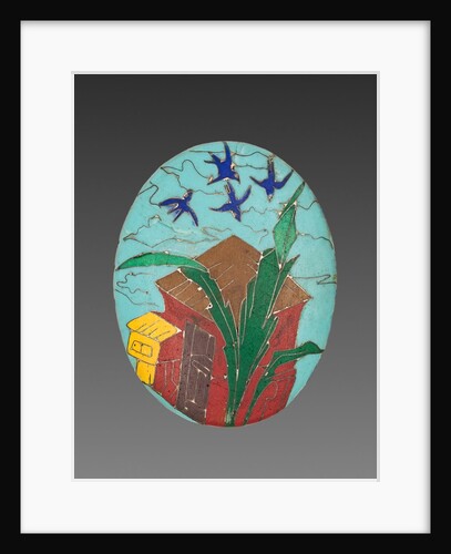 Set of Four Locket Panels, 1800s by Alexis Falize; Antoine Tard