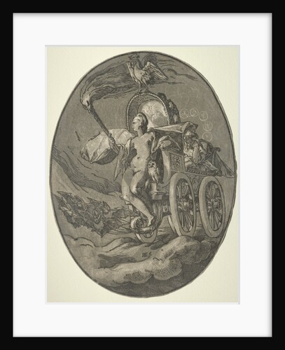 Seven Deities: Nox, 1588-1590 by Hendrick Goltzius