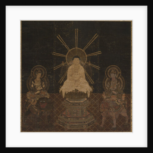 Shaka attended by Fugen and Monju, 1185-1333 by Unknown