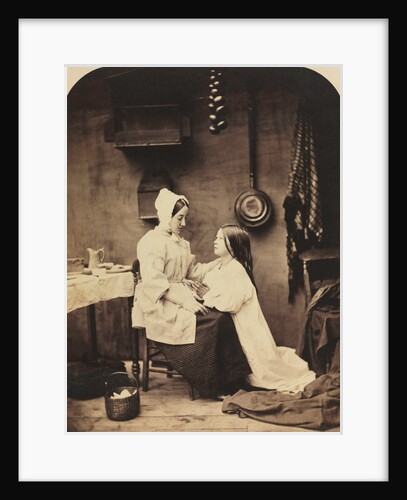 She Runs Home and Tells Her Mother All about It, 1858 by Henry Peach Robinson