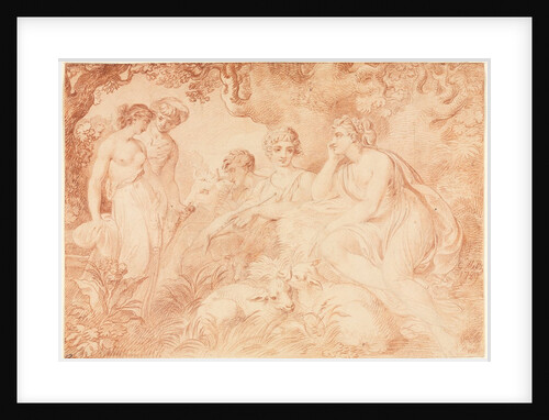 Shepherds and Shepherdesses, 1789 by Conrad Martin Metz