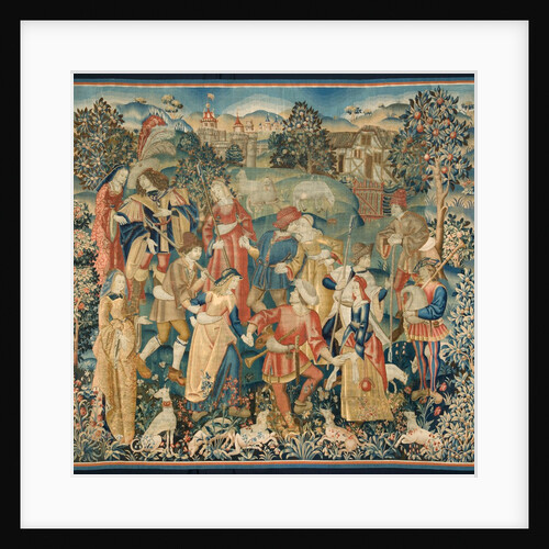 Shepherds in a Round Dance, around 1500 by Unknown