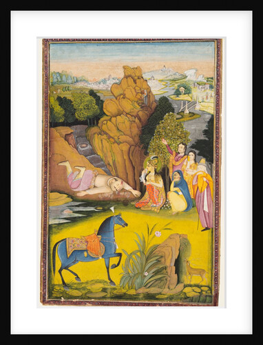 Shirin and Farhad, c. 1810 by Amar Das Bhatti