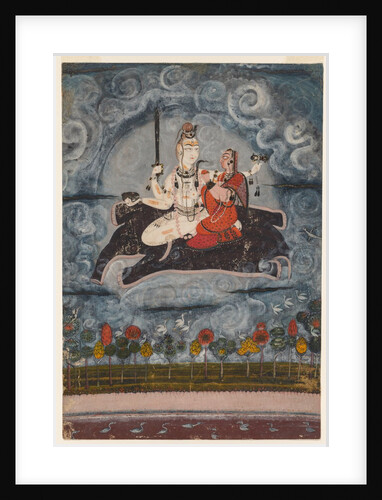Shiva and Devi on Gajasura's Hide, c. 1675-1680 by Unknown