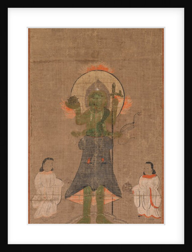 Shomen Kongo: The Blue-Faced Kongo, 17th century by Unknown