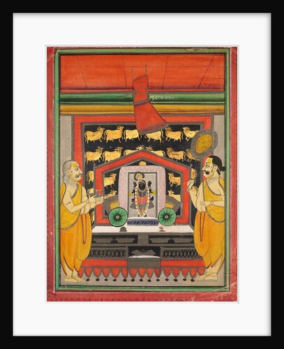 Shri Dvarakanathji of Kankroli, mid-1800s by Unknown