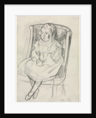 Simone Seated, c. 1903 by Mary Cassatt