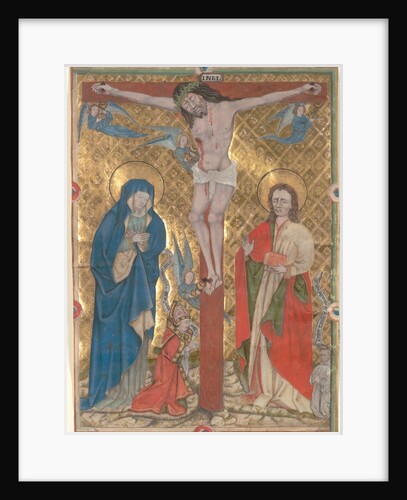 Single Leaf from a Missal: The Crucifixion, c. 1480 by Unknown