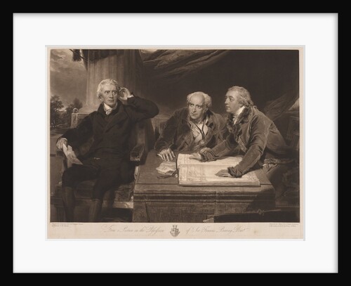 Sir Francis and John Baring and Charles Wall by James Ward