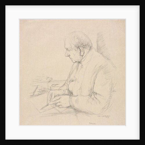 Sir Francis Seymour Haden, 1897 by William Rothenstein