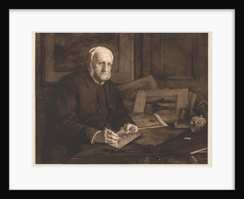 Sir Francis Seymour Haden, 1901 by Francis Seymour Haden