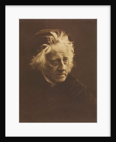 Sir John Herschel, 1867 by Julia Margaret Cameron
