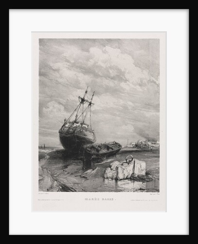 Six Marines: Low Tide, 1833 by Eugène Isabey; Morlot