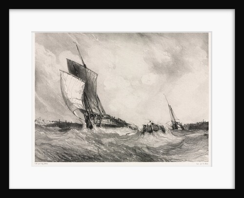 Six Marines: Return to Port, 1833 by Eugène Isabey; Morlot