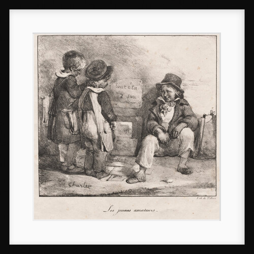 Sketch Book for the Use of Small Children: The Young Amateurs, 1822 by Nicolas Toussaint Charlet; Gihaut