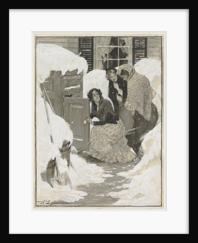 Sketch for a Book Illustration by William Leroy Jacobs