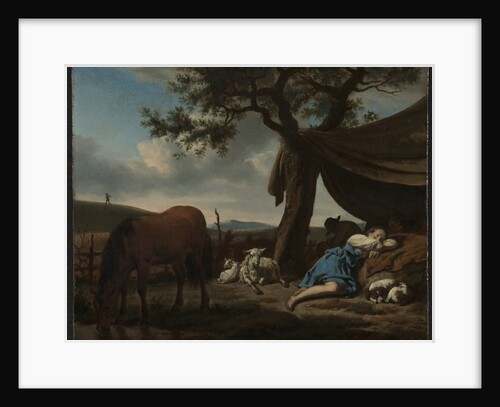 Sleeping Shepherds, 1663 by Adriaen van de Velde