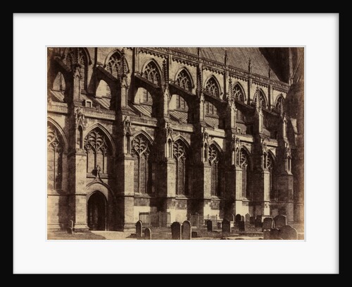 South Side Beverley Minster, 1860 by Col. Alfred Capel-Cure