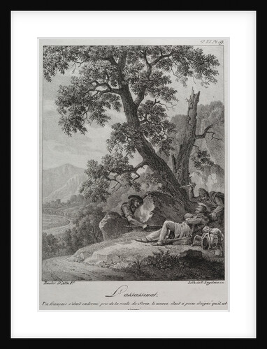 Spanish Campaign: The Assassination by Baron Louis Albert Guillain Bacler d'Alber