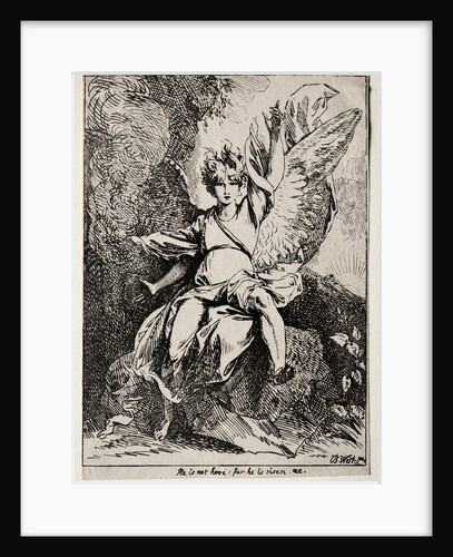 Specimens of Polyautography: The Angel at the Tomb of Christ, 1801 by Benjamin West