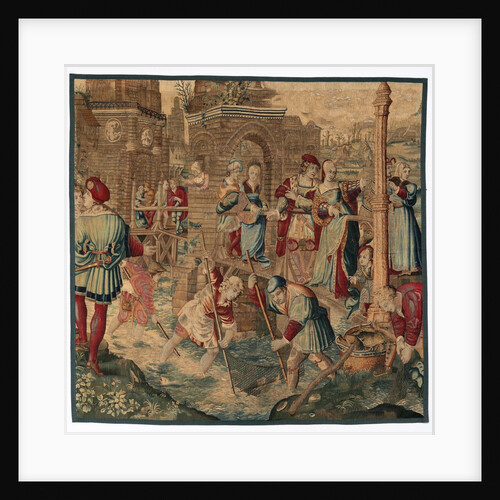 Spring: Fishing Scene, late 1600s - early 1700s by Gobelins