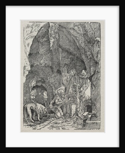 St. Jerome in the Cave, c. 1513-15 by Albrecht Altdorfer