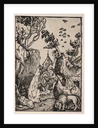 St. Jerome in the Wilderness by Hans Baldung