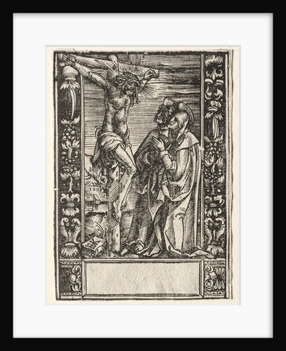 St. Mary and St. John Before the Cross by Hans Springinklee