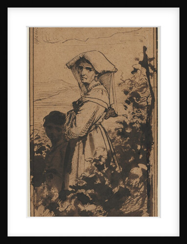 Standing Woman and Child, 2nd half 1800s by Carl Bloch