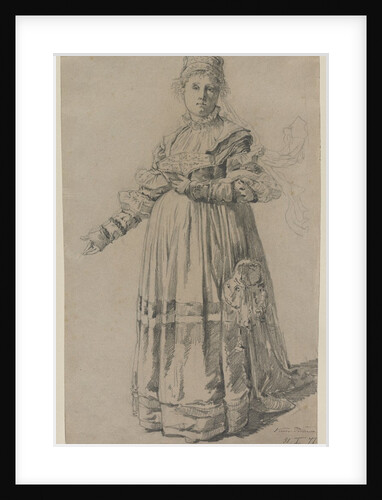 Standing Woman, 1877 by Victor Tobler