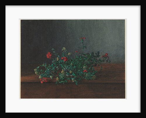 Still Life with Wild Flowers, 1864 by Léon Bonvin