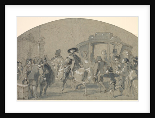 Street Scene; Sketches, c. 1848-49 by Gustave Doré