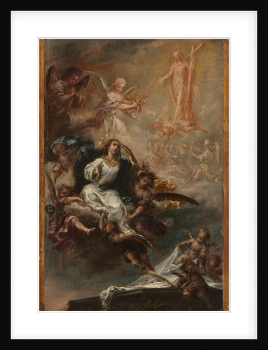 Study for 'The Assumption of the Virgin' for San Augustín, Seville, c. 1670-1672 by Juan de Valdés Leal