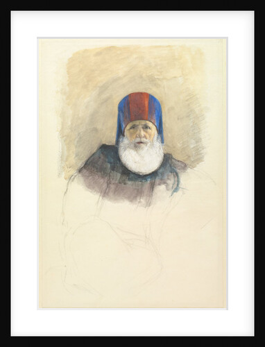 Study for Mehmet Ali Pasha, c. 1844 by John Frederick Lewis