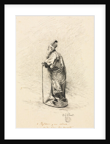 Study for the Magician in 'Conte de Fée', 1800s by Jehan-Georges Vibert