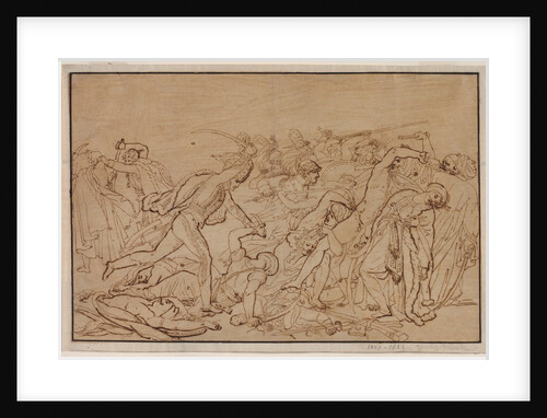 Study for The Revolt of Cairo, 1810 by Anne-Louis Girodet de Roucy-Trioson